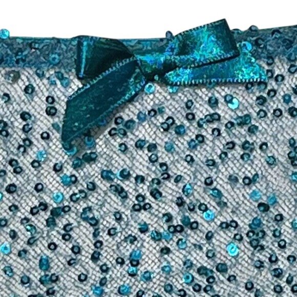 Agent Provocateur Soirée Czarinah Blue Sequin Thong - Picture 4 of 9